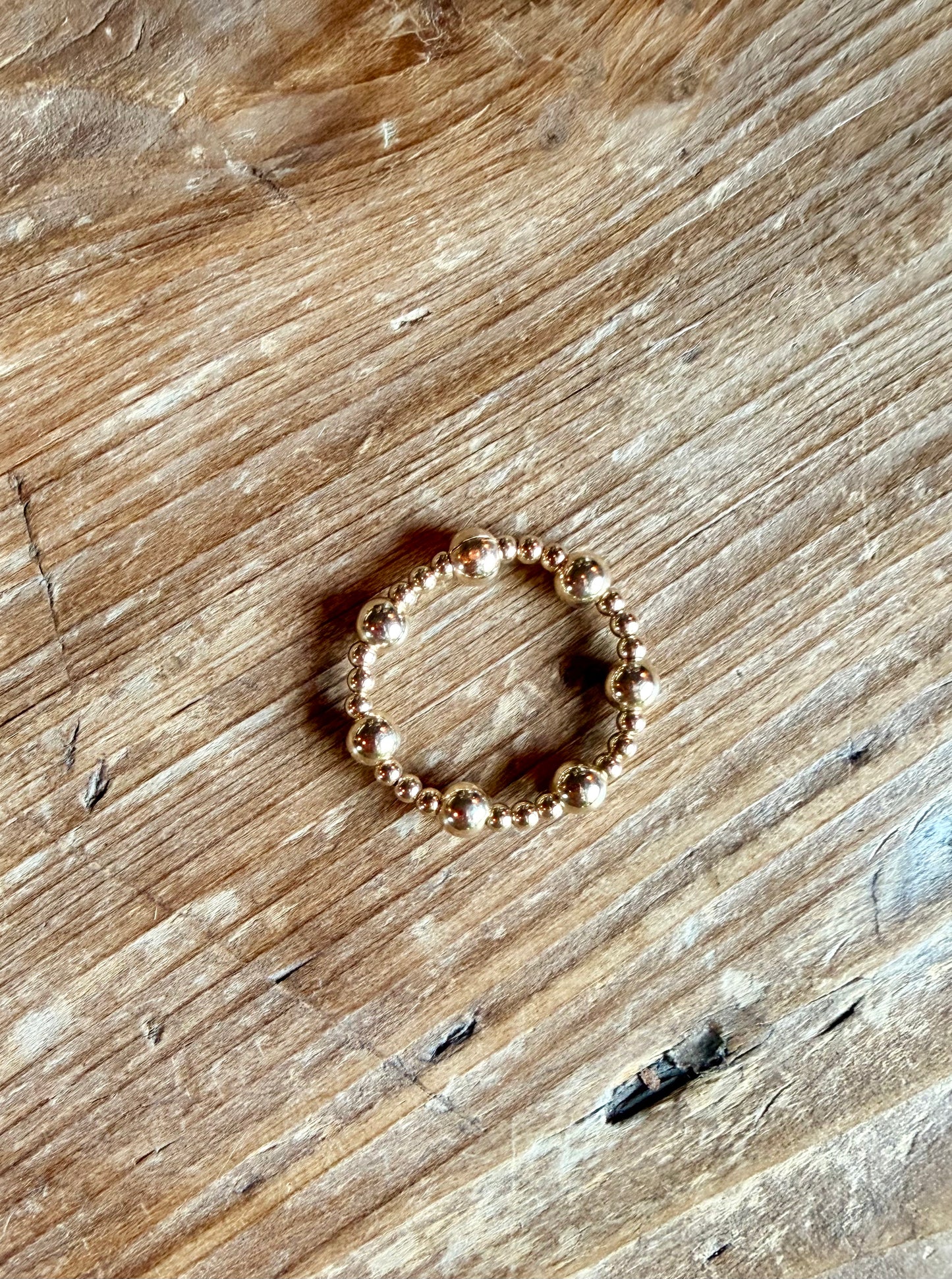 Beaded Stretchy Ring