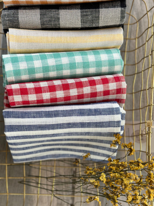 Natural Linen Kitchen Cloth, Six Colors