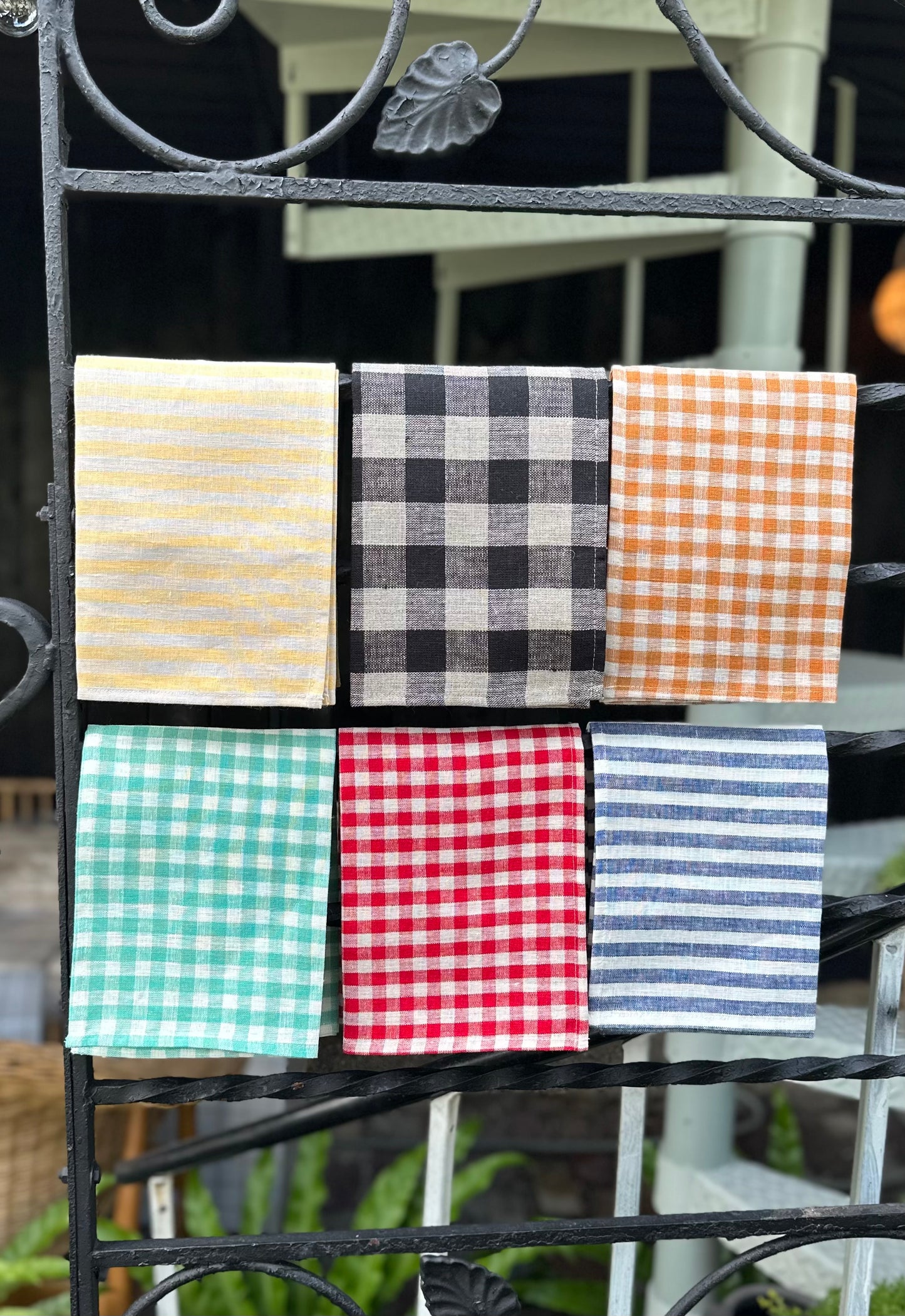 Natural Linen Kitchen Cloth, Six Colors