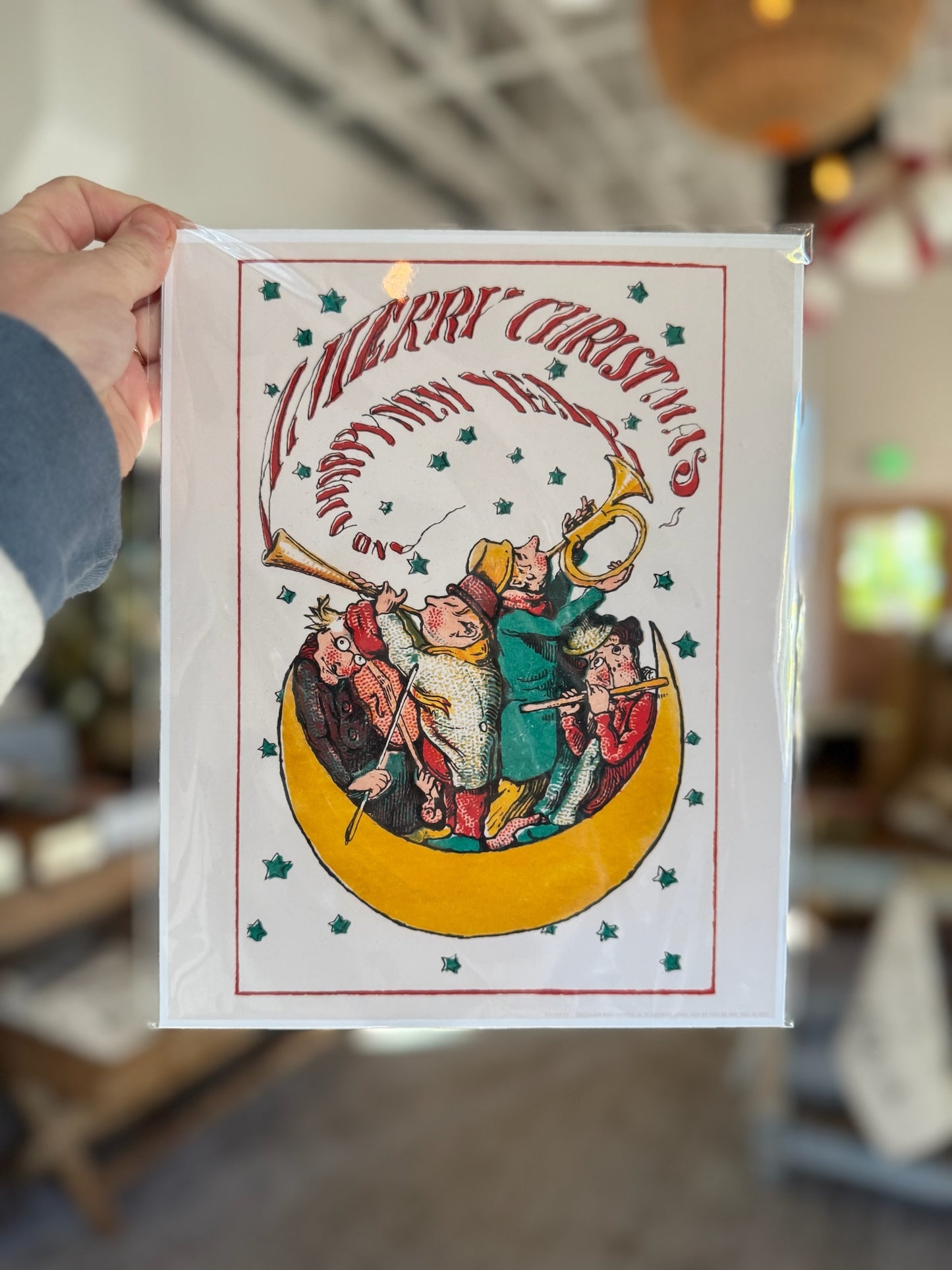 Antique Christmas Print