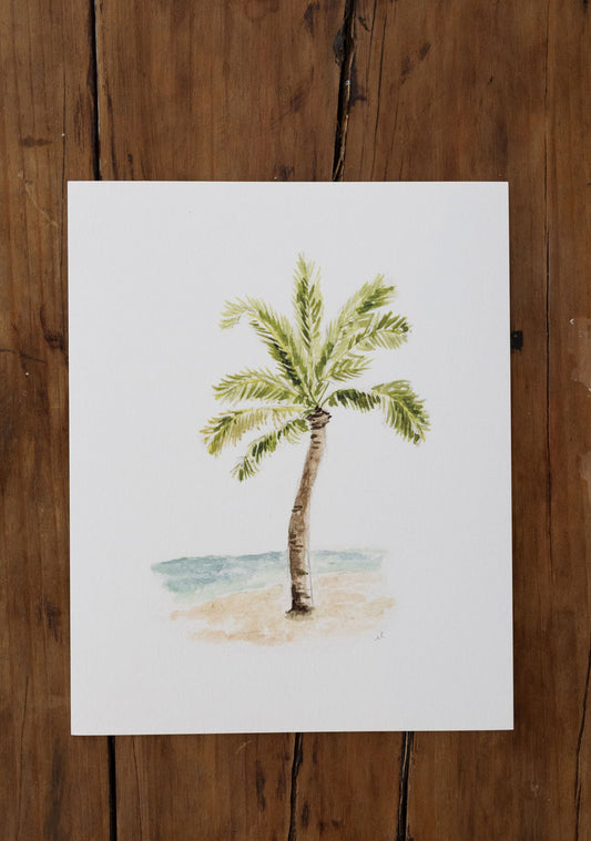 Palm Tree Art Print