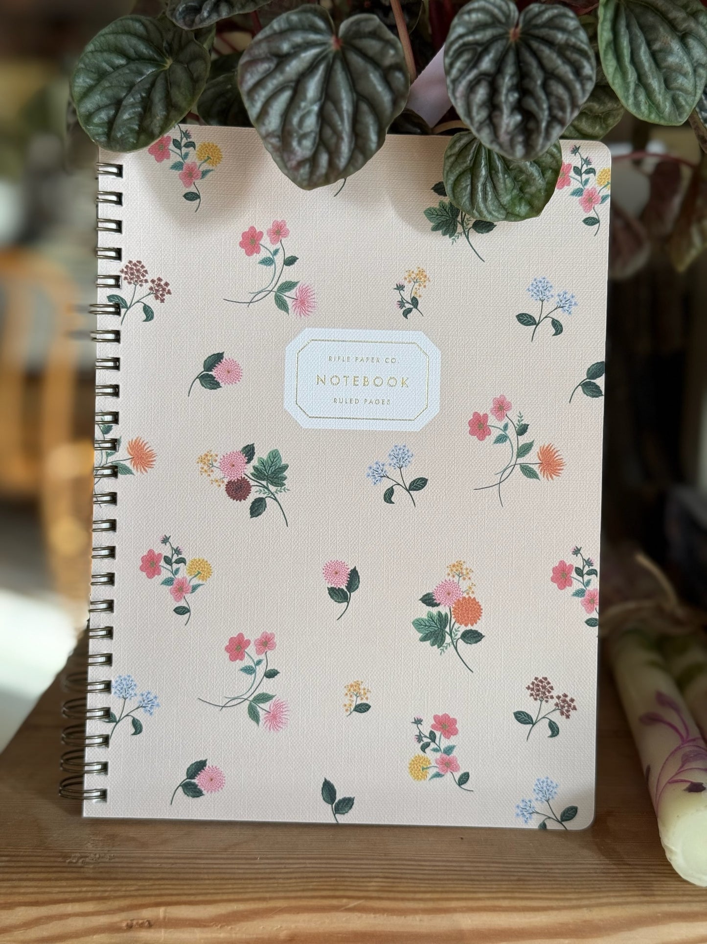 Ditsy Dahlia Spiral Notebook