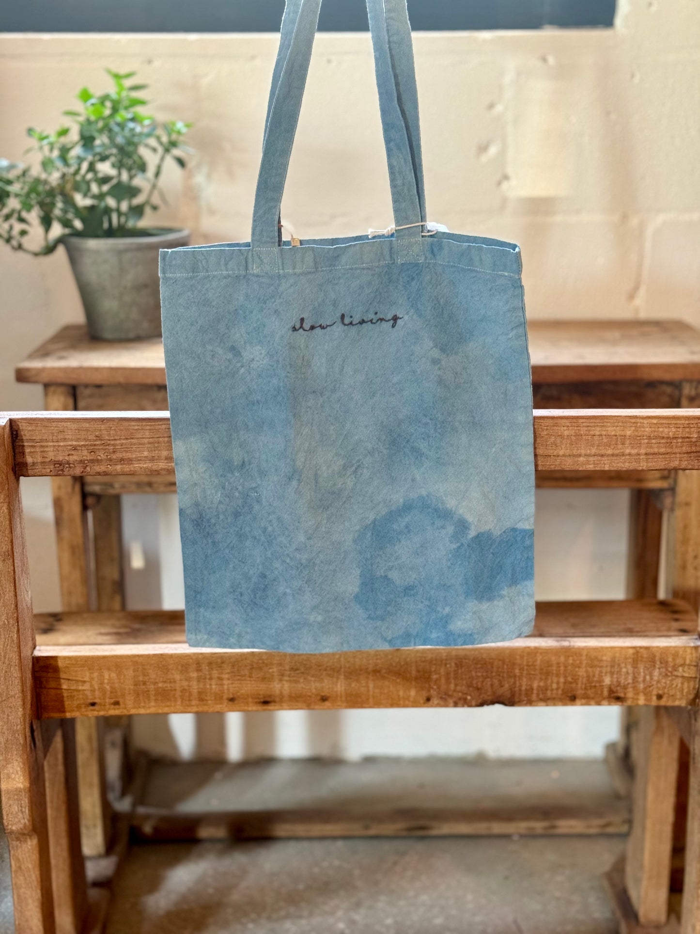 Plant-dyed Tote Bag