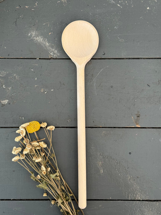 Round Wood Spoon