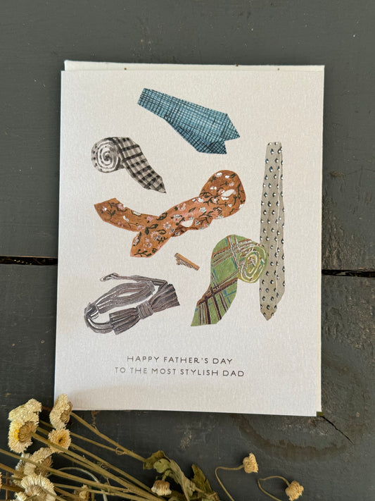 Dad's Ties Father's Day Card