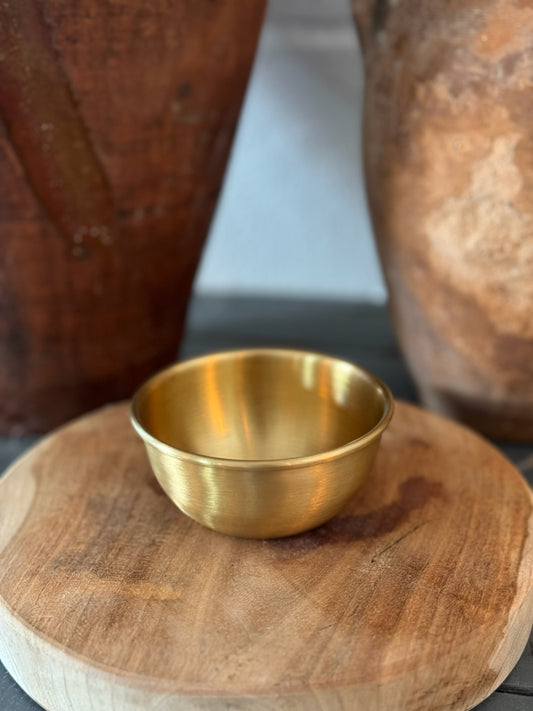 Antique Brass Bowl