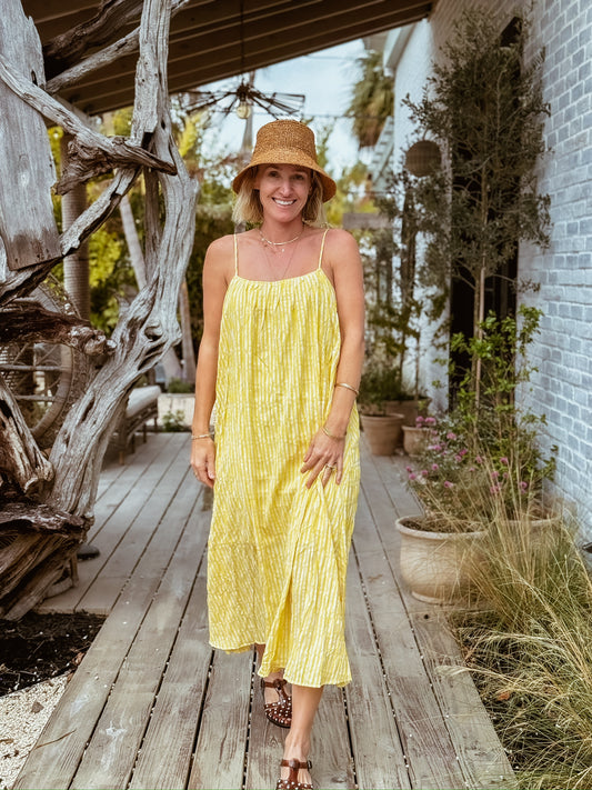 Woven Sun Cami Dress