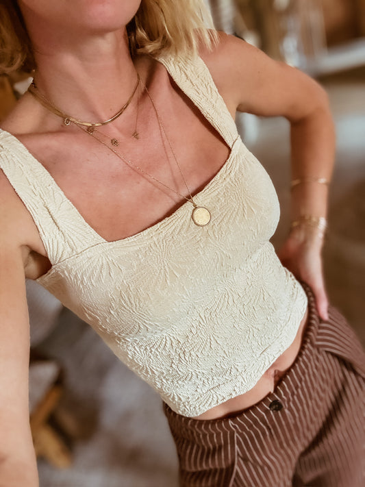 Oak Jacquard Tank