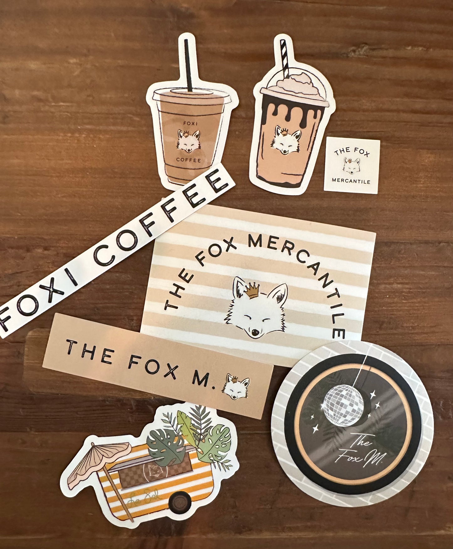 Foxi Sticker Pack (Pack of 8)