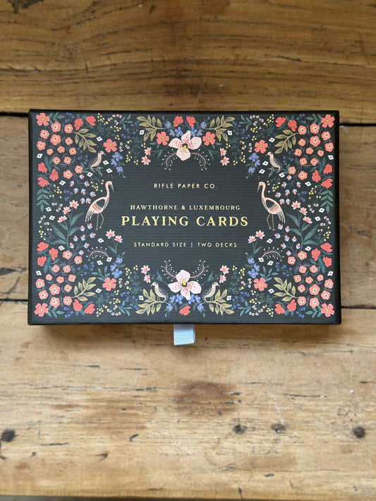 Floral Playing Card (Set of 2)