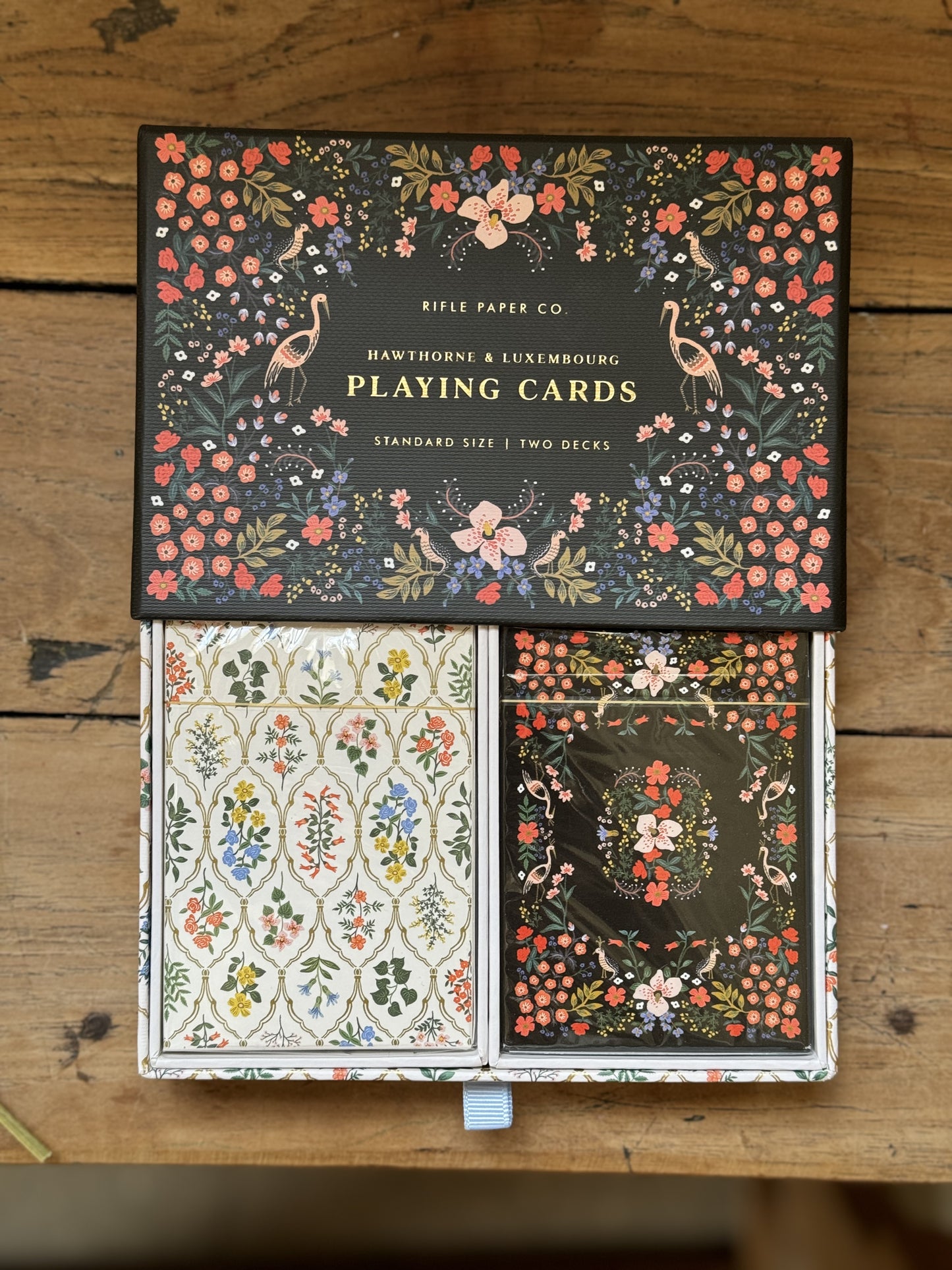 Floral Playing Card (Set of 2)