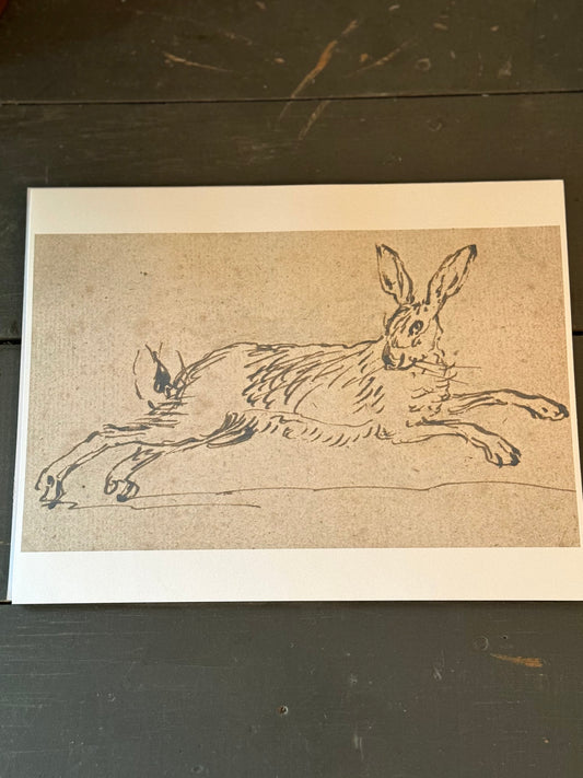 Running Rabbit Print