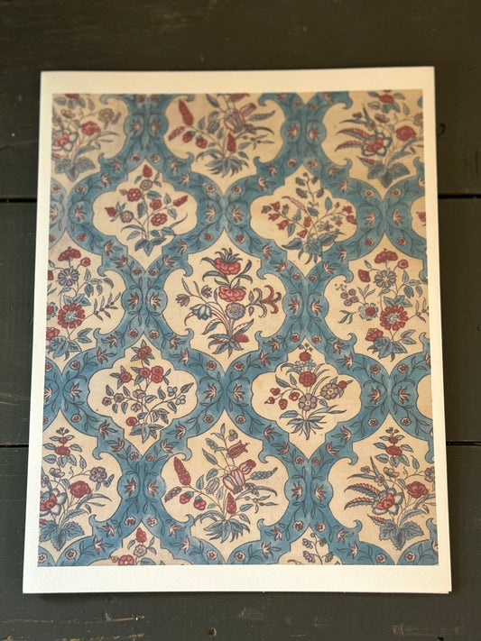 Floral Textile Print