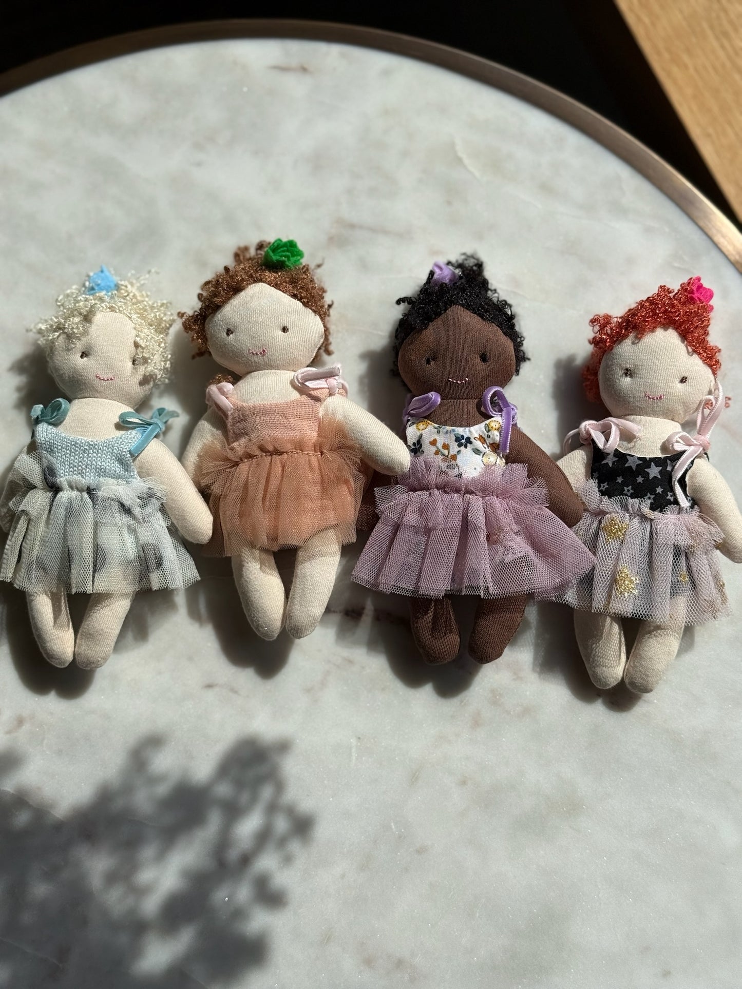 Plush Princess Dolls, 4 Styles