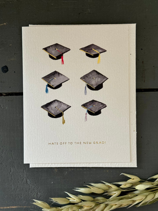 Hats Off, Graduation Card