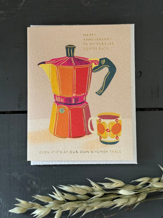 Espresso, Anniversary Card