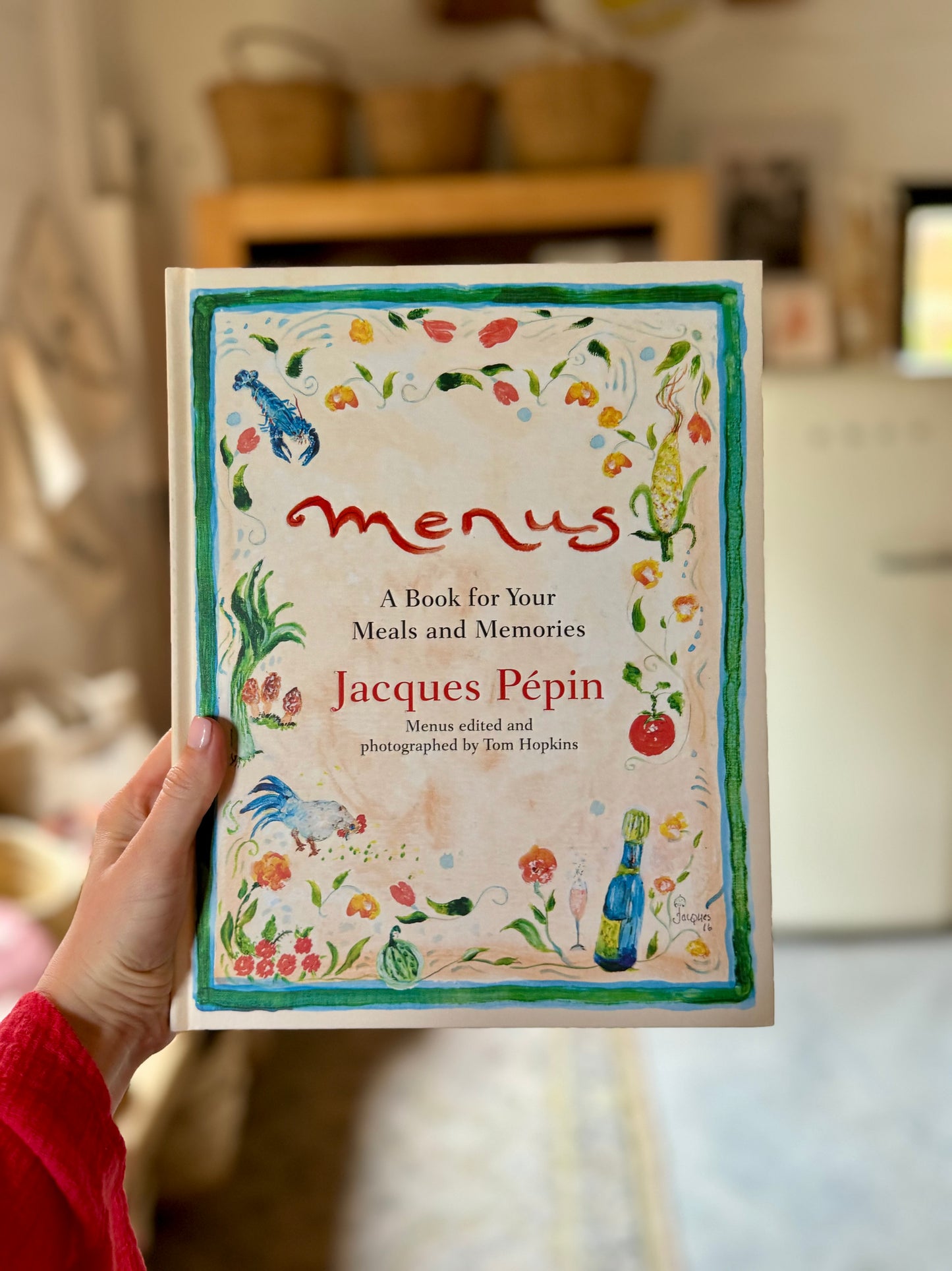 "Menus: A Book for your Meals and Memories", Book