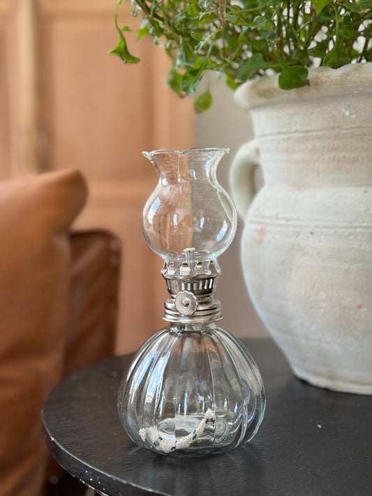 Glass Oil Lamp