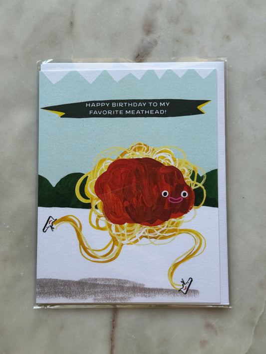 Spaghetti Race Card