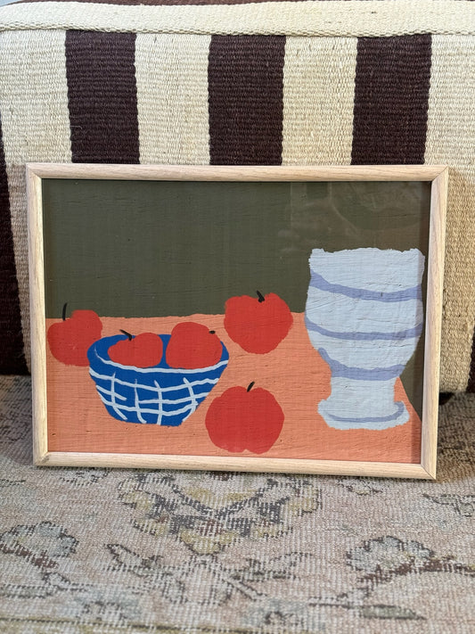 Framed Still Life Art, La Pomme