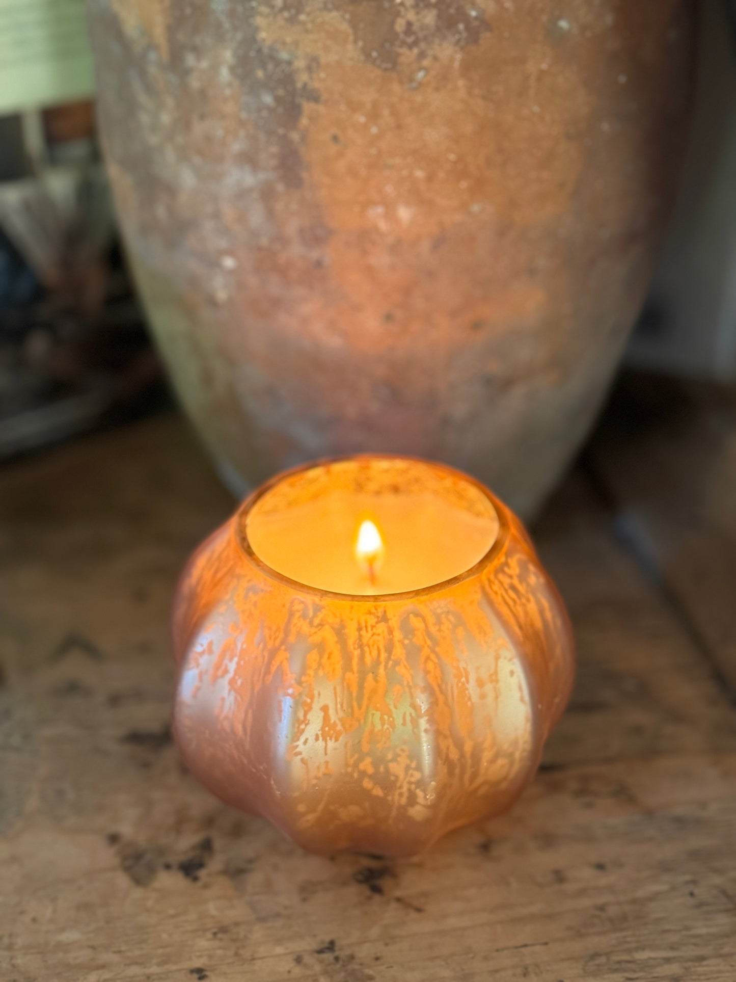 Rustic Pumpkin Candle