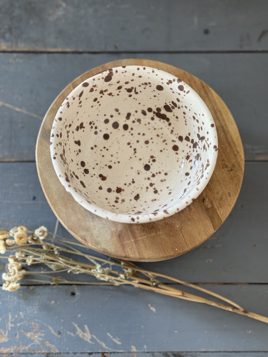 Cocoa Speckled Bowl