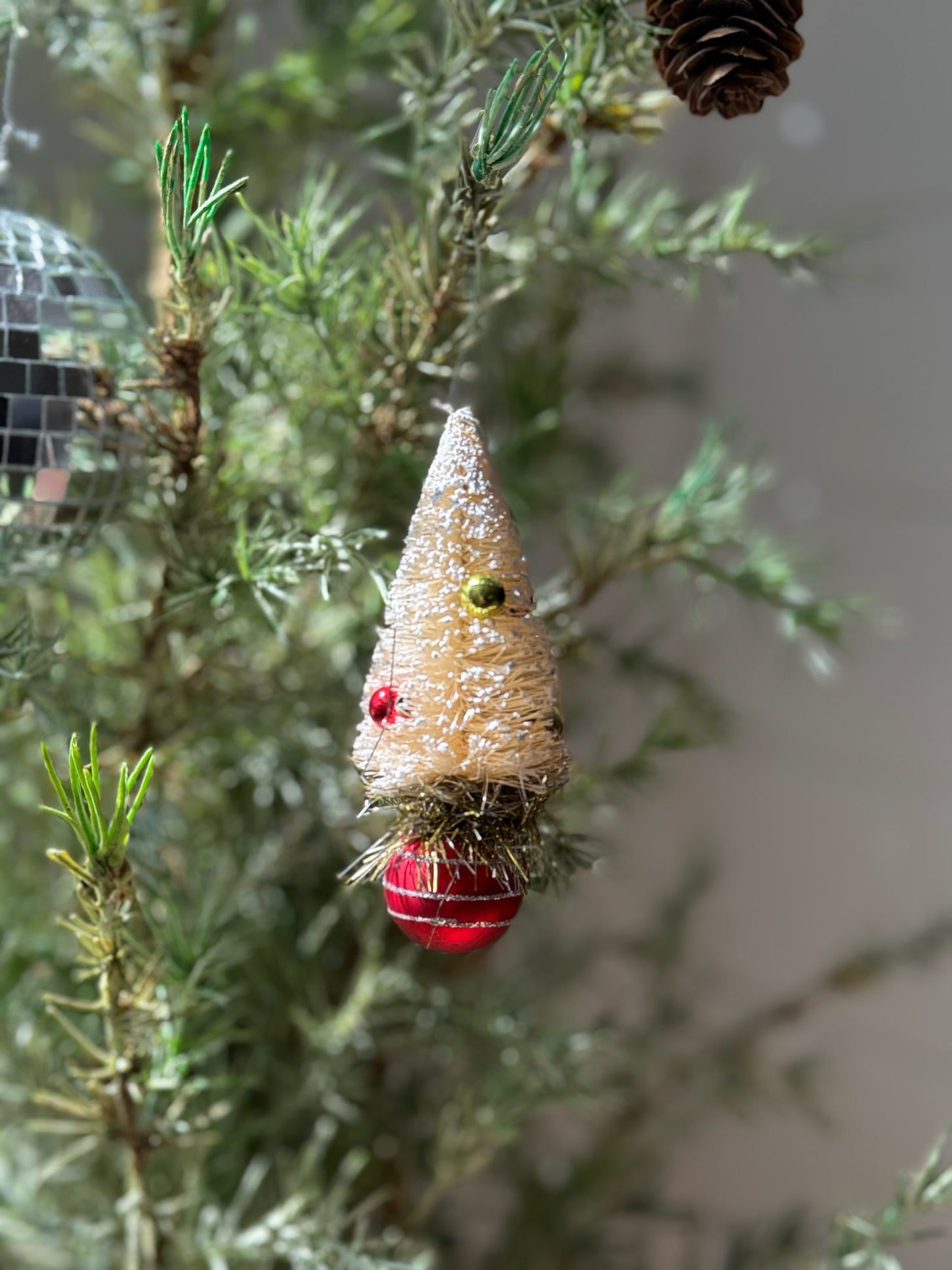 Bottle Brush Tree Ornament