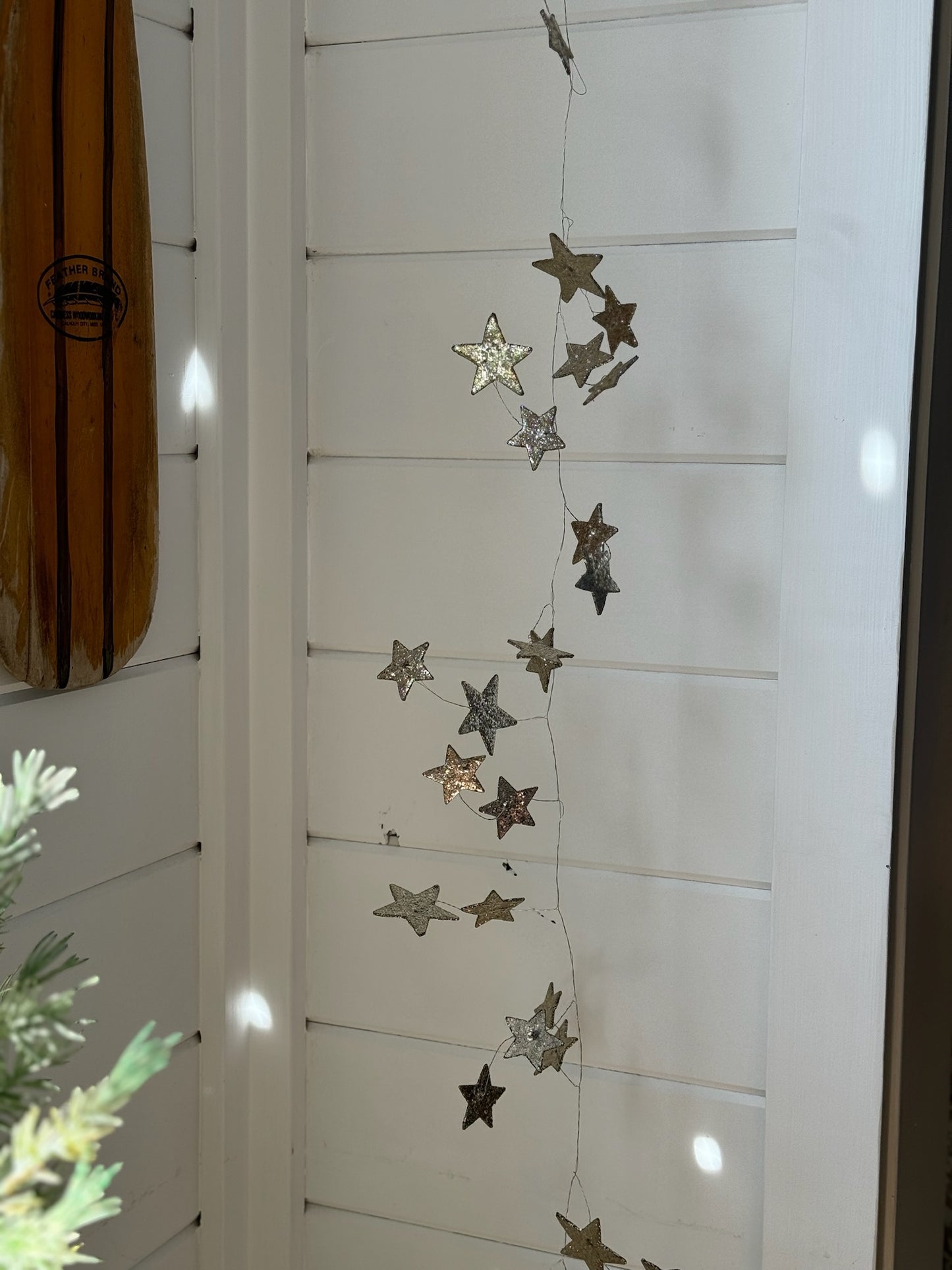 Glitter Star Garland