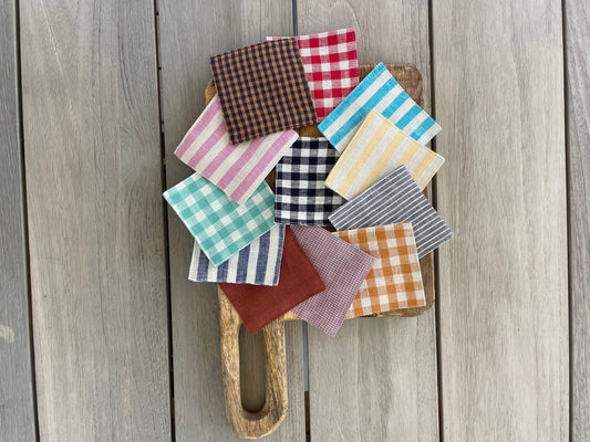 Linen Coaster, Twelve Colors