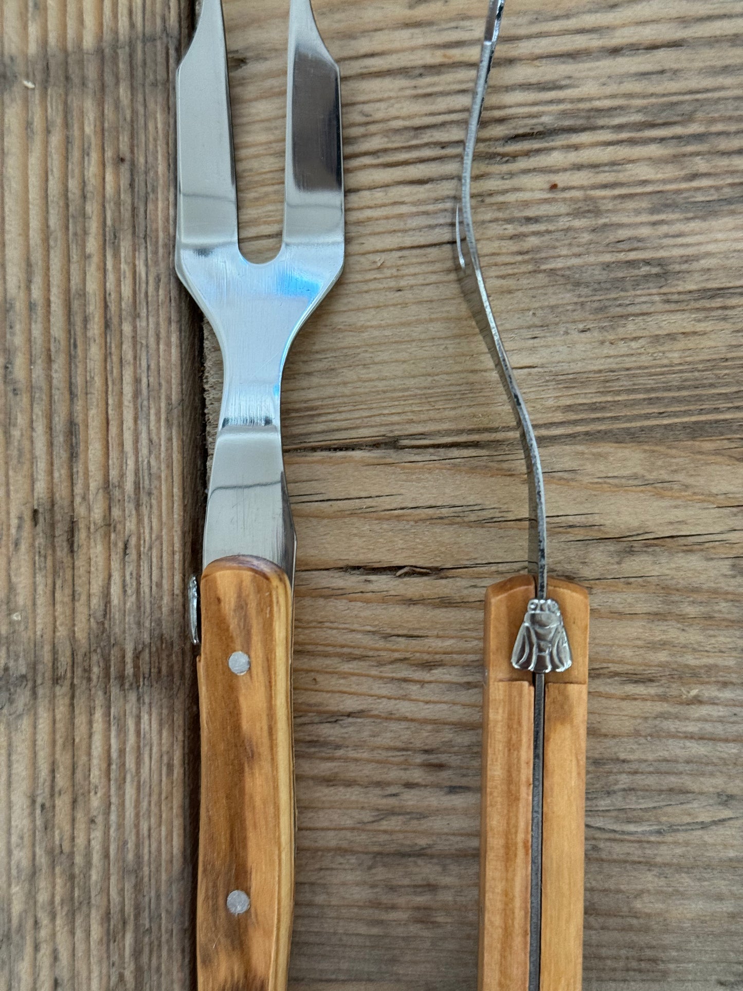 Mini Olive Wood Cheese Fork