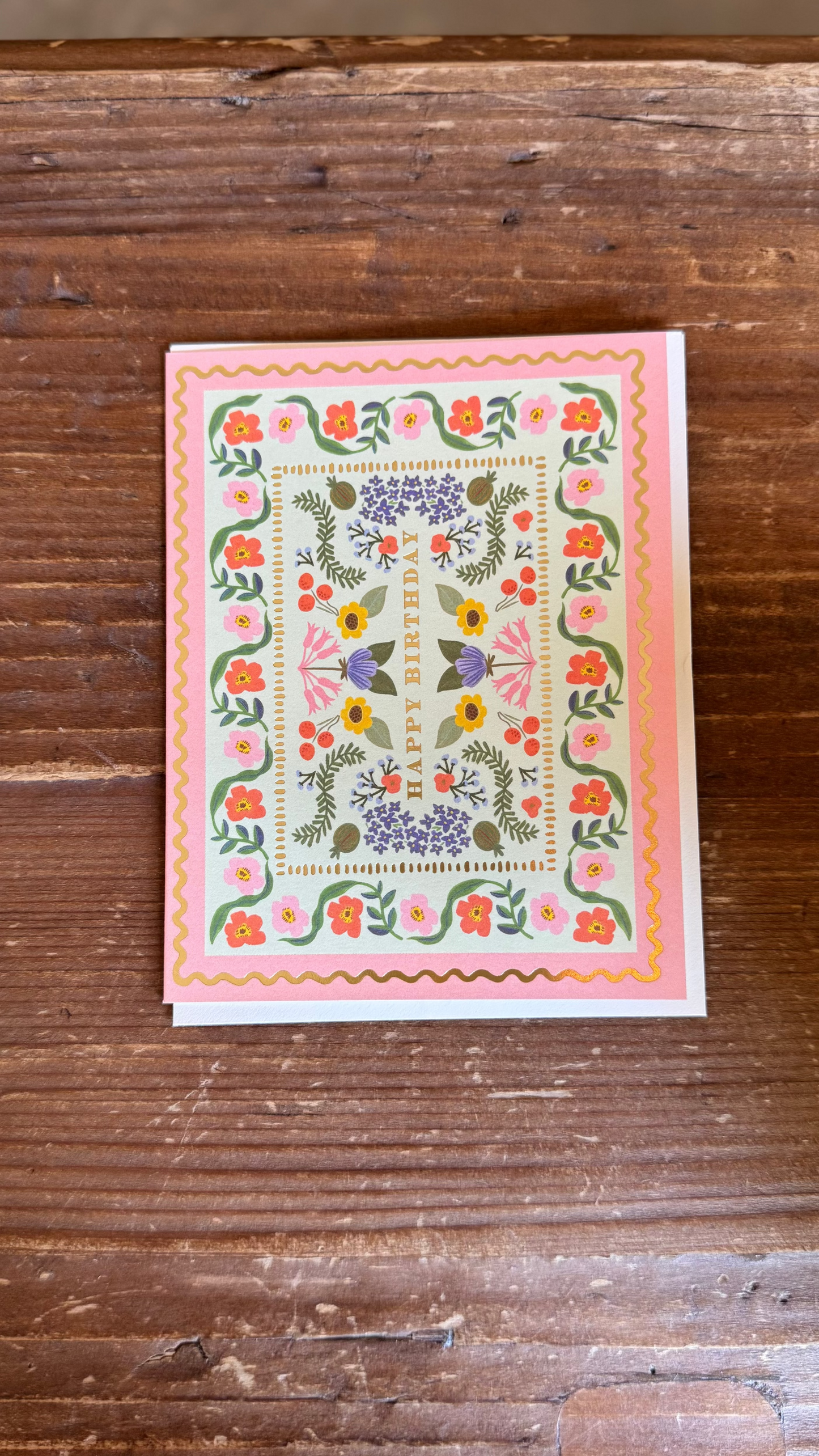 Sicily Garden Birthday Card