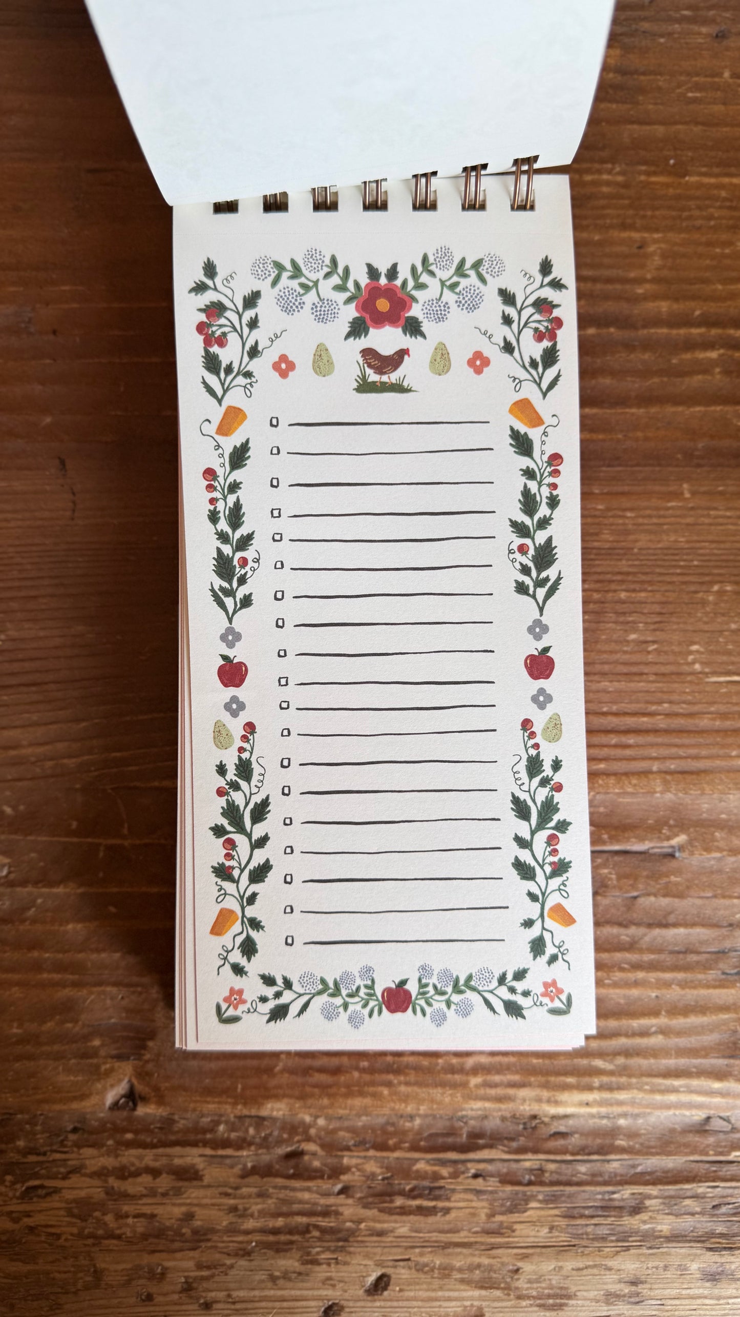 Home Sweet Home Spiral Market List