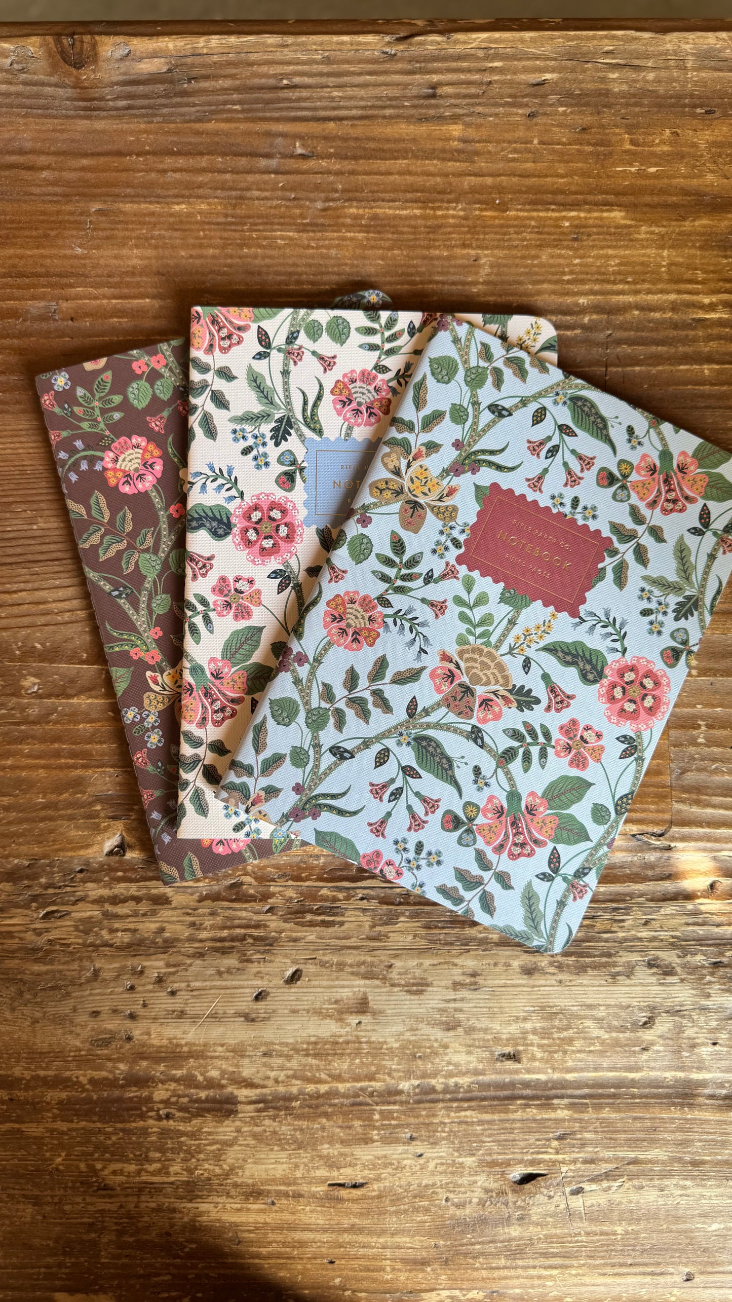 Assorted Set of 3 Gracie Notebooks