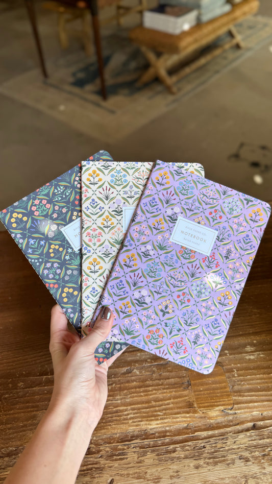 Assorted Set of 3 Estee Notebooks
