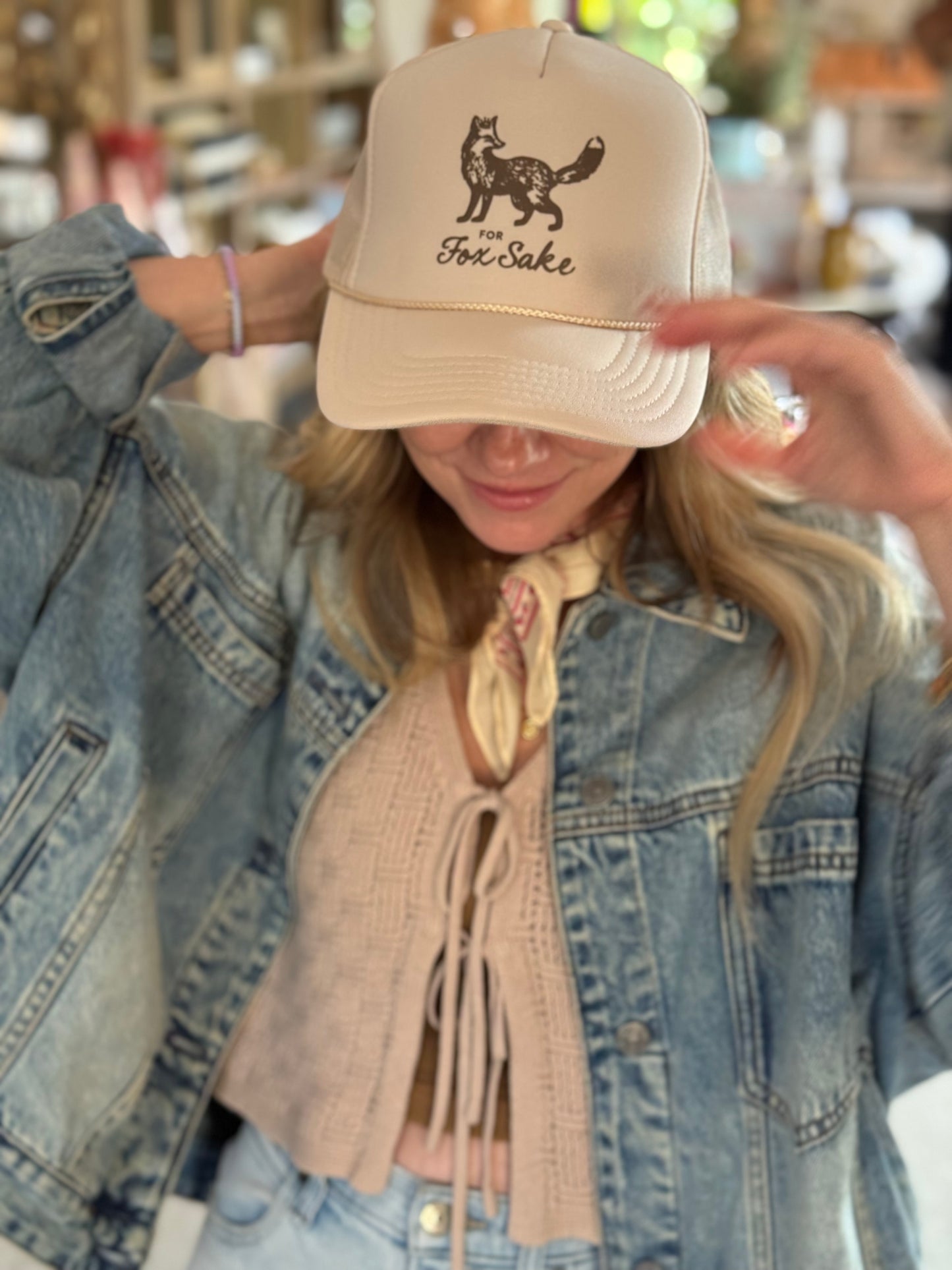 For Fox Sake Trucker Hat