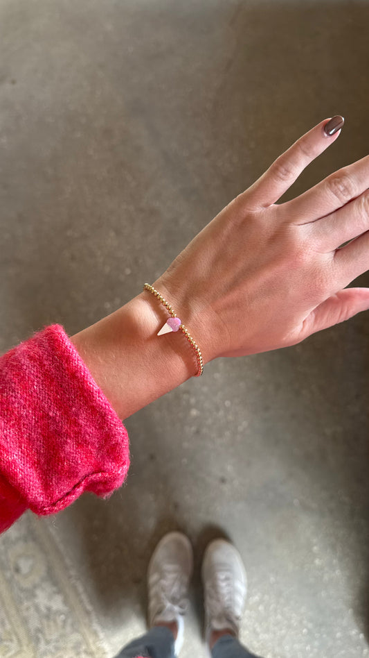 Ice Cream | Beaded Opal Bracelet