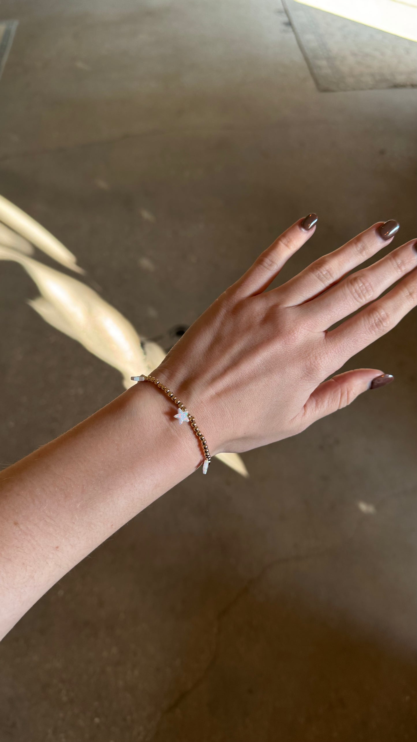 Star Beaded Opal Bracelet