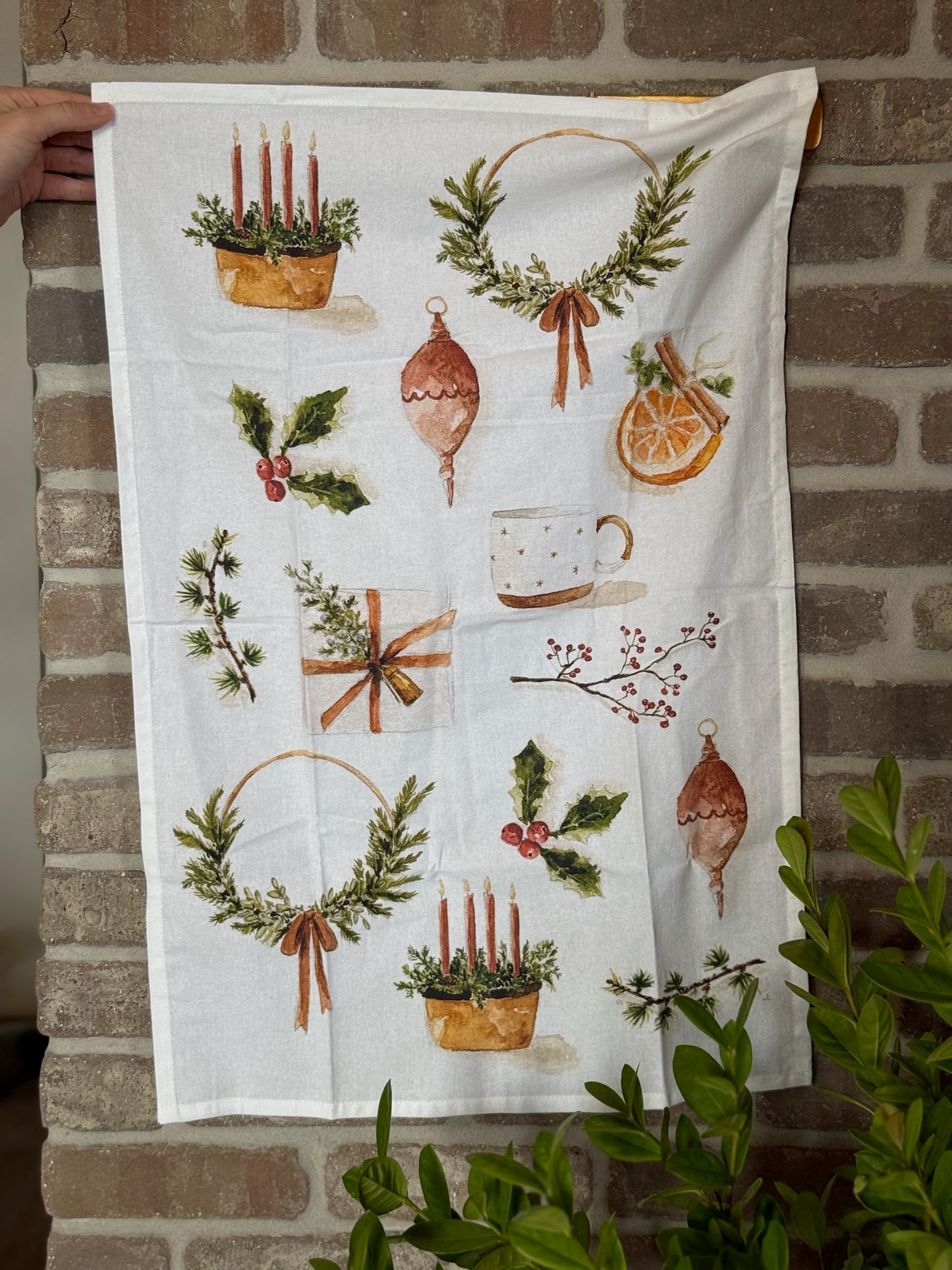 Yuletide Tea Towel