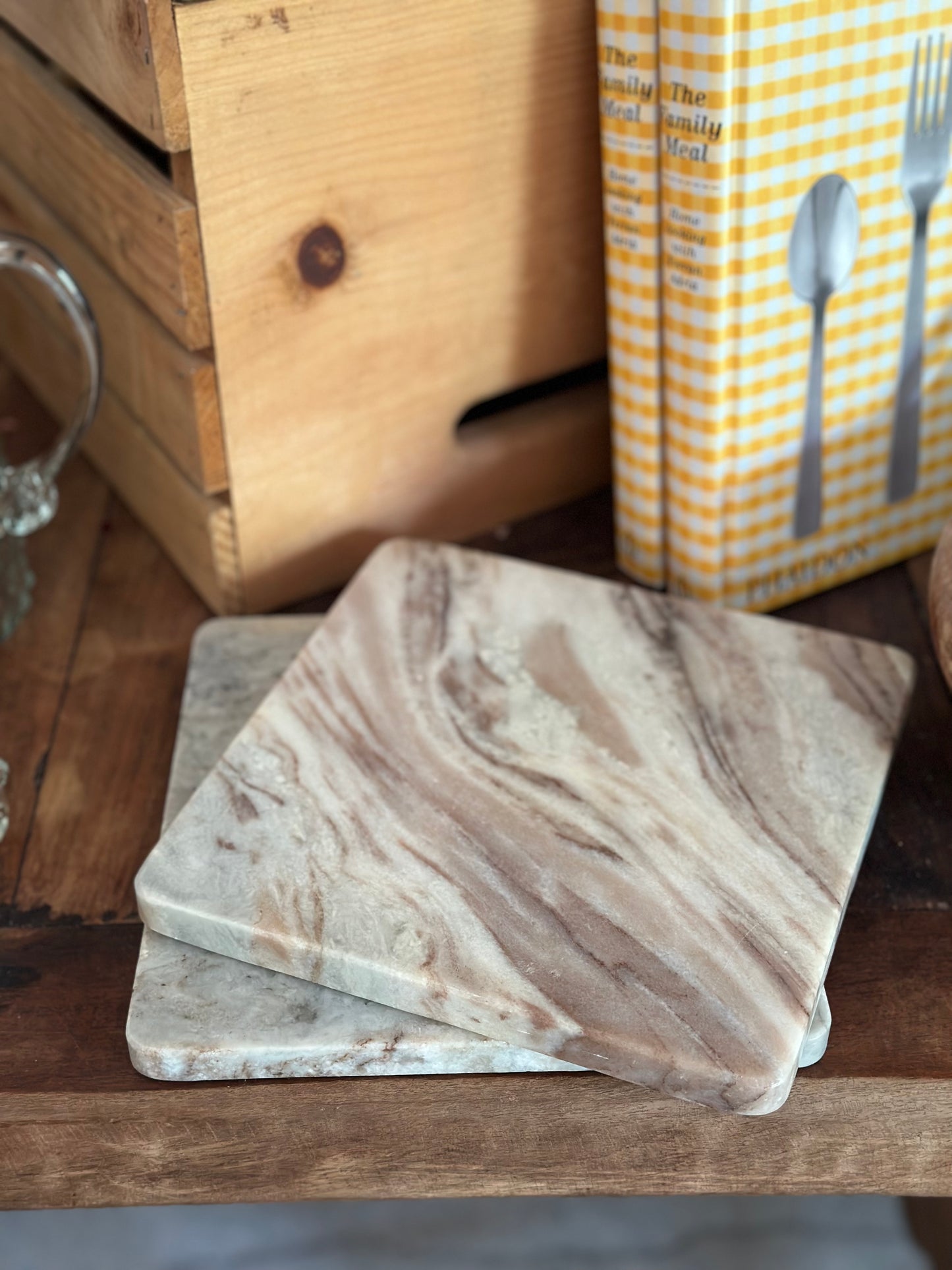 Marble Trivet/Cheese Board