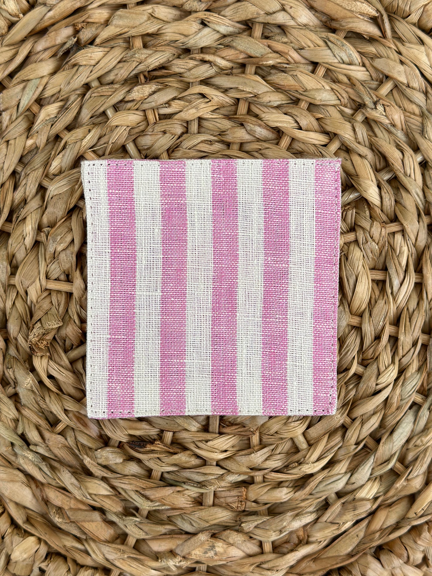 Linen Coaster, Twelve Colors