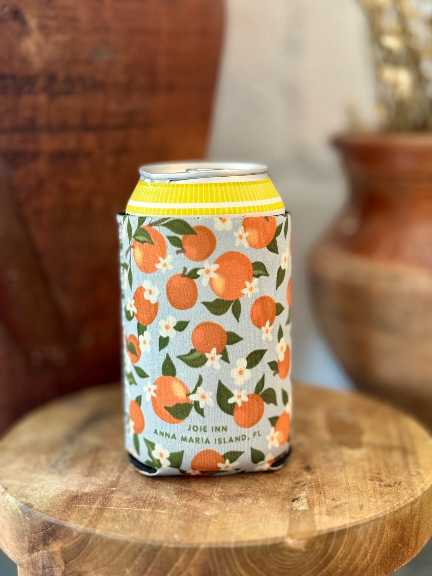 Florida Orange Koozie