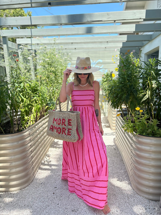 Amour Flare Midi Dress