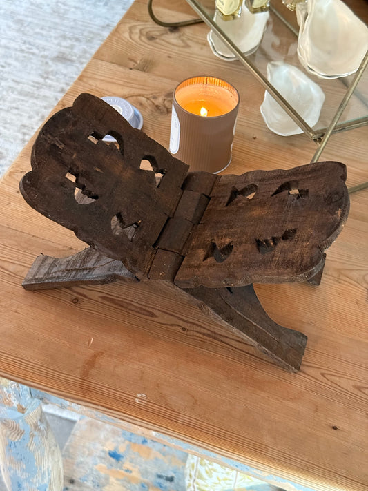 Reclaimed Wood Book Holder