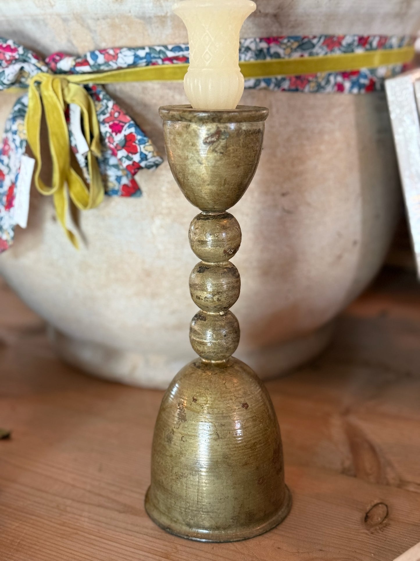 Brass Taper Candle Holder