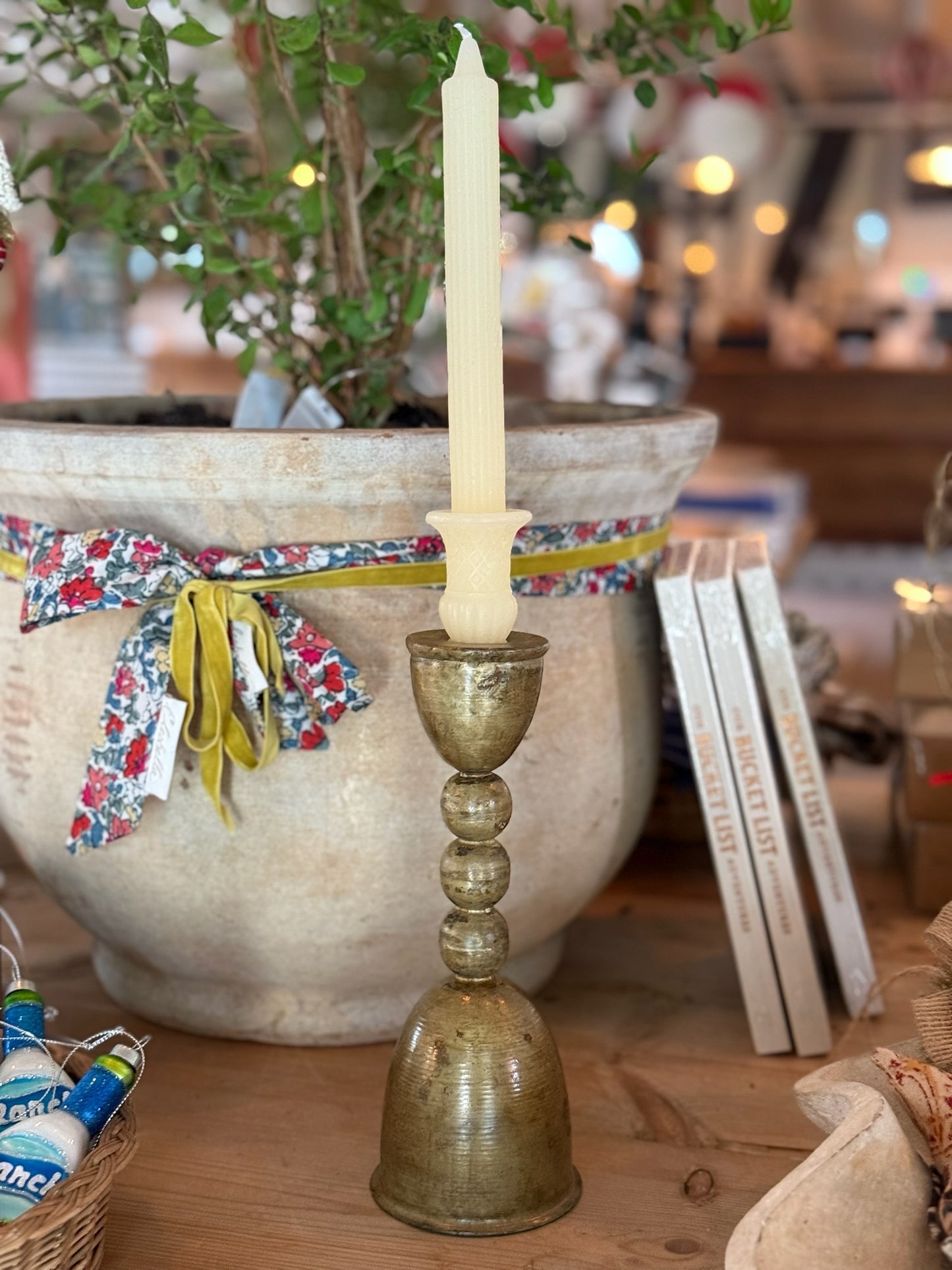 Brass Taper Candle Holder