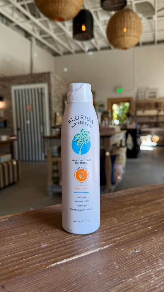 Florida Squeezed Sunscreen Spray SPF 50