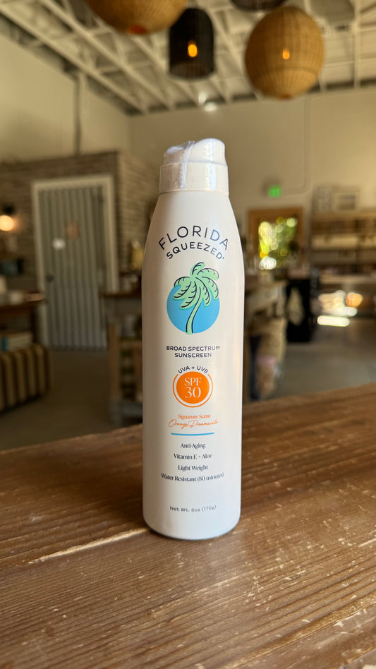 Florida Squeezed Sunscreen Spray SPF 30