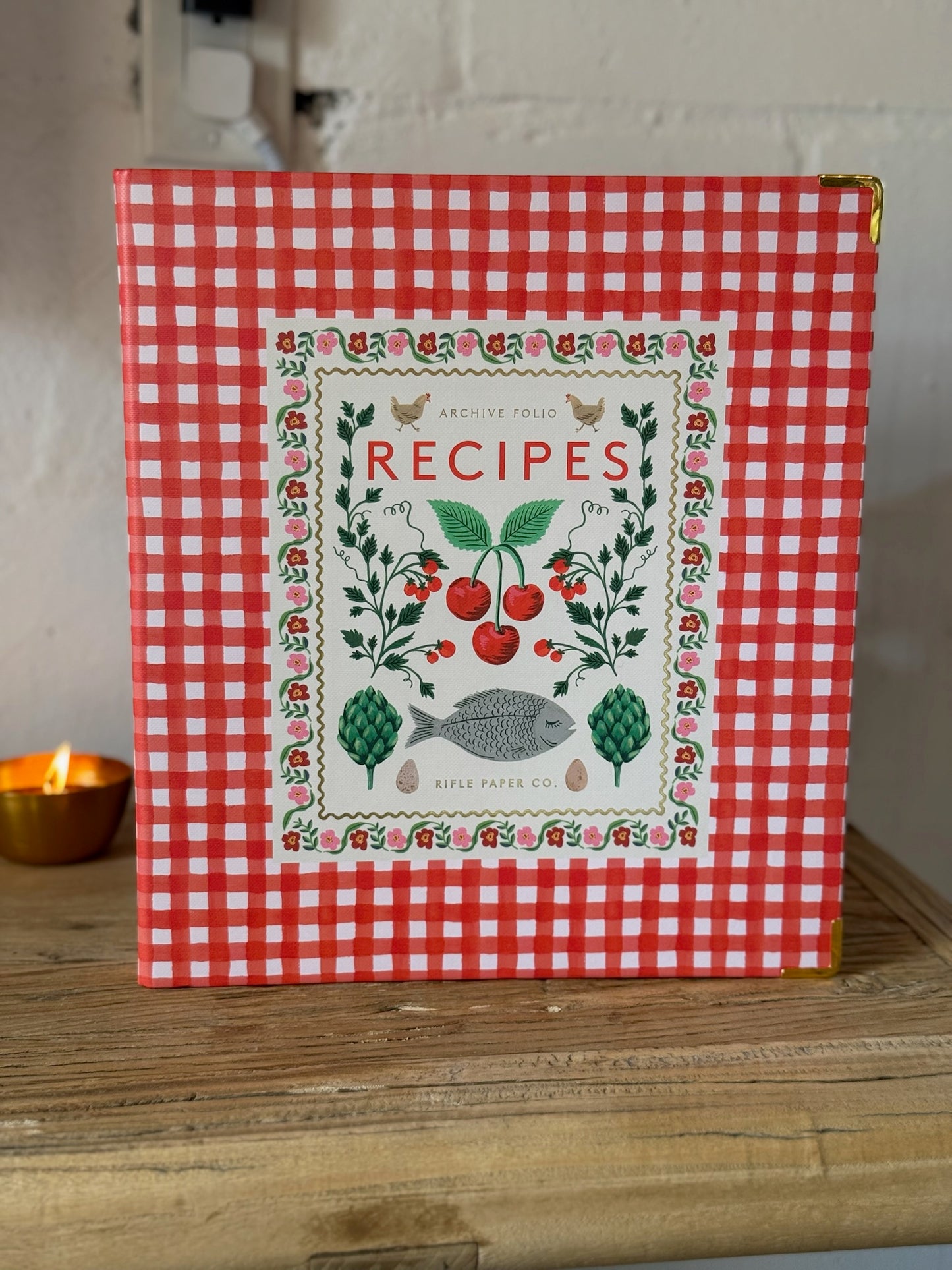 Cherry Recipe Binder