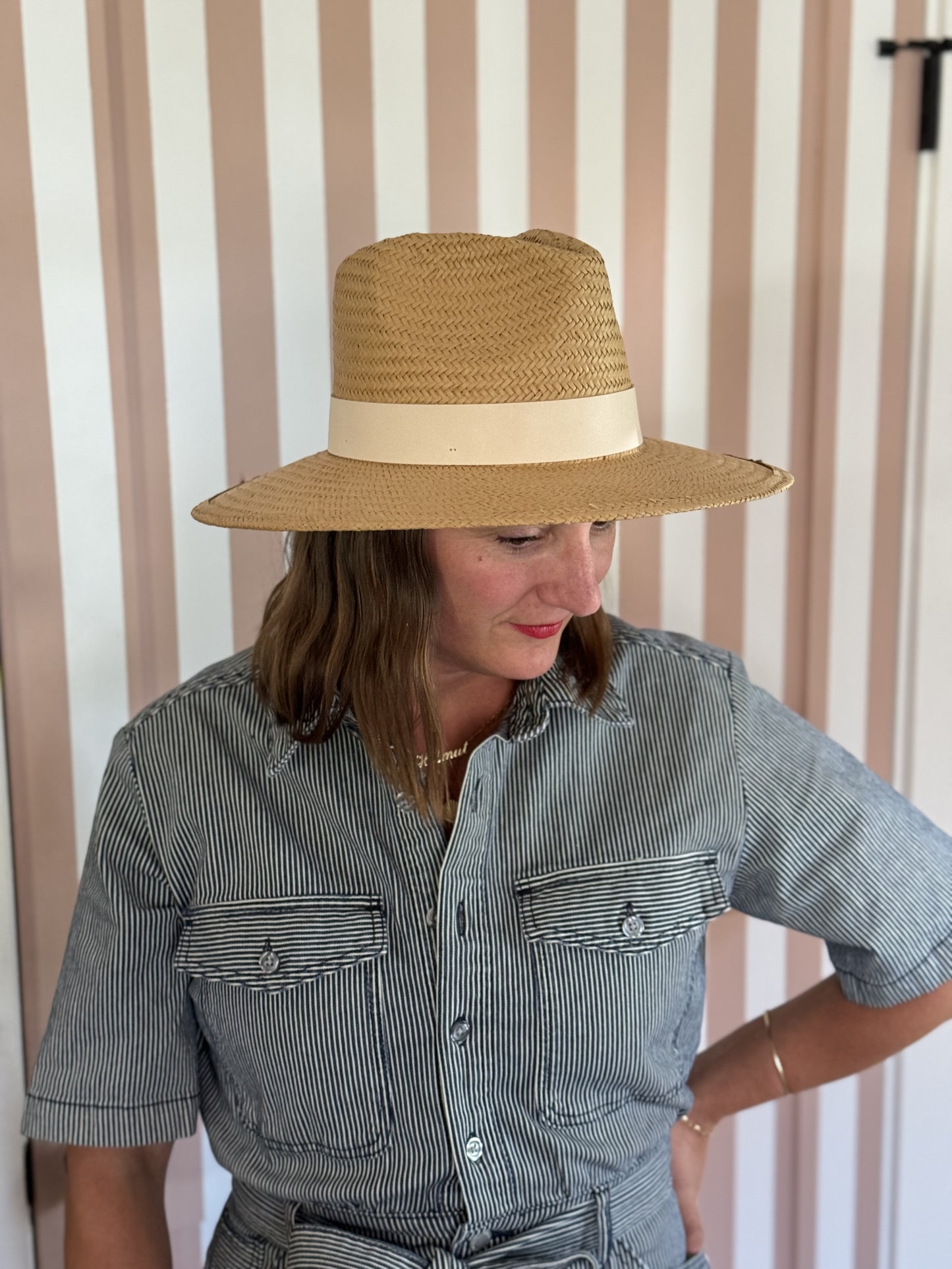 Woven Raffia Sun Hat