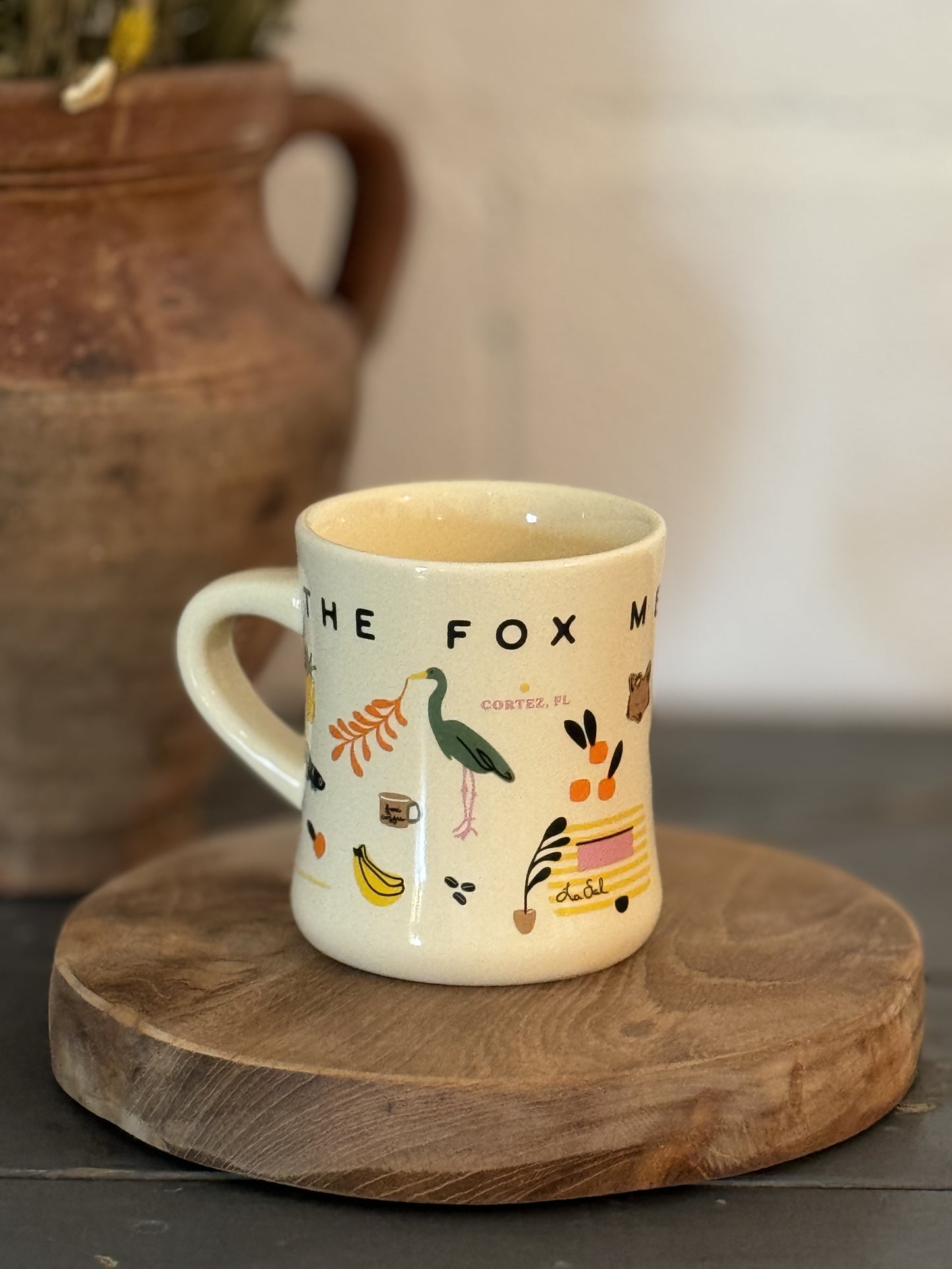 The Fox M Mural Mug